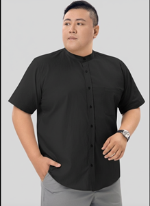 Picture of 【VIMEN】Mandarin Collar Shirt