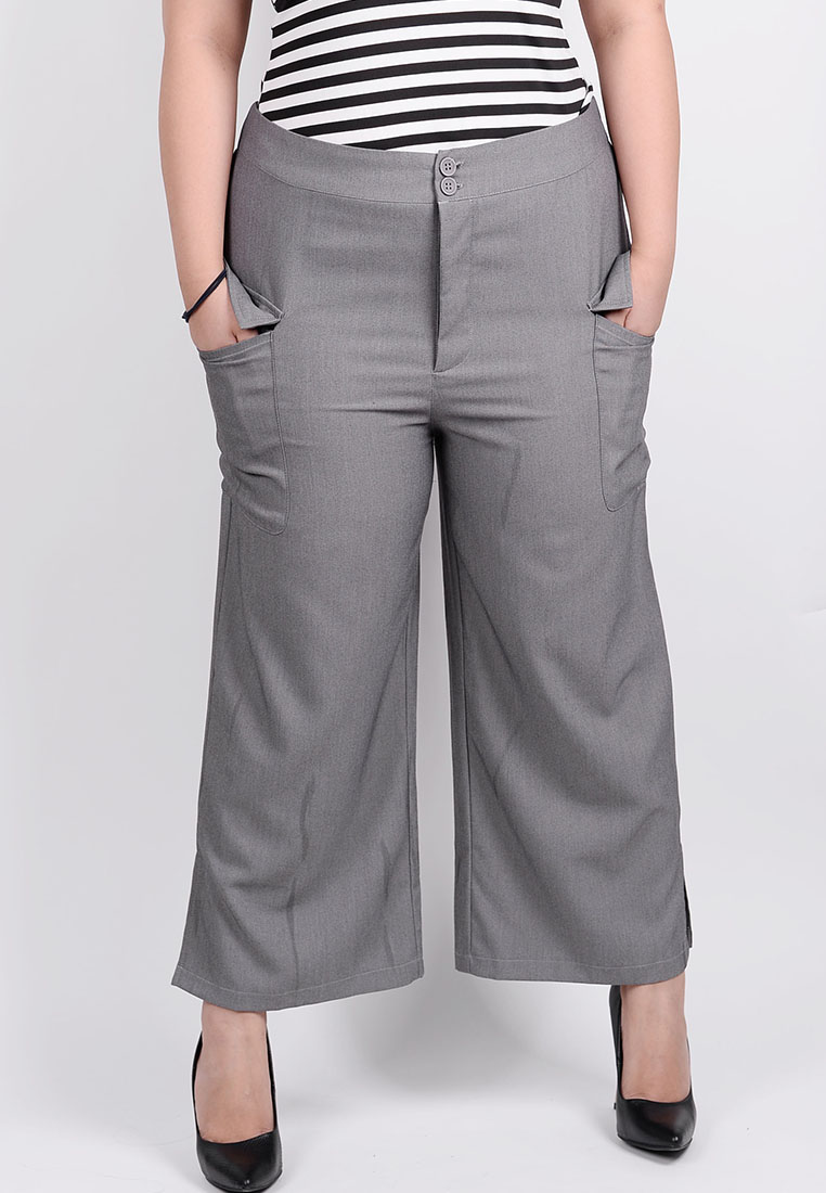 Picture of Wide Leg Pants with Pockets