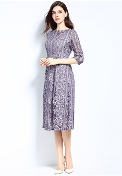 3 quarter sleeve dress