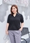 Picture of Shoulder Flower Decorated Plus Size Shirt