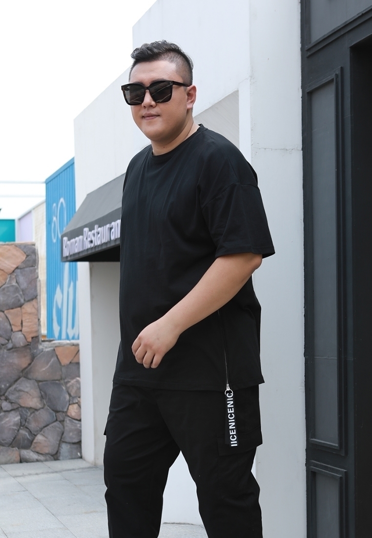 men's shirt with zipper on side