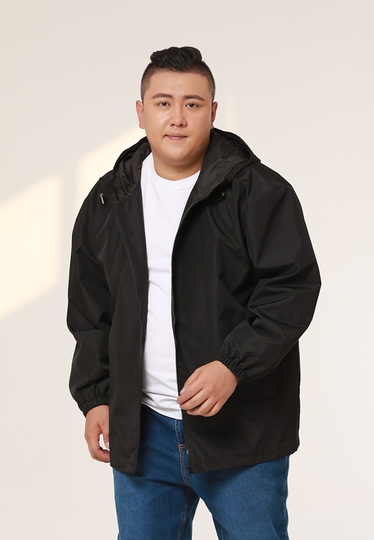 Picture of 【VIMEN】Plus Size Hooded Coat