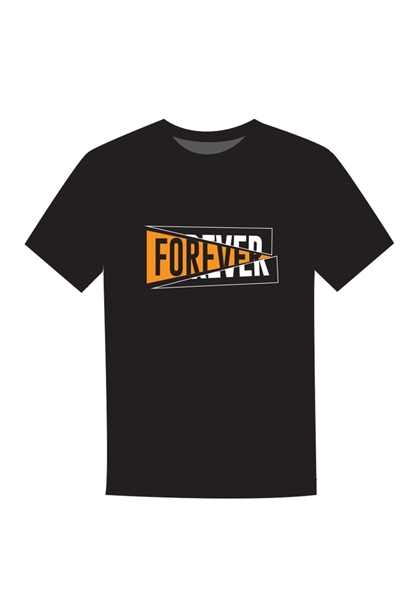 Picture of 【VIMEN】Plus Size Forever Print Men's T-Shirt