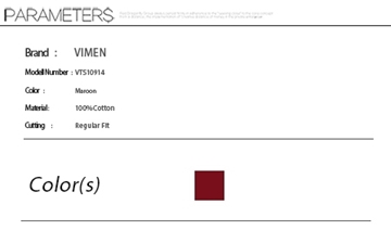 Picture of 【VIMEN】Plus Size Front Pocket Men's T Shirt