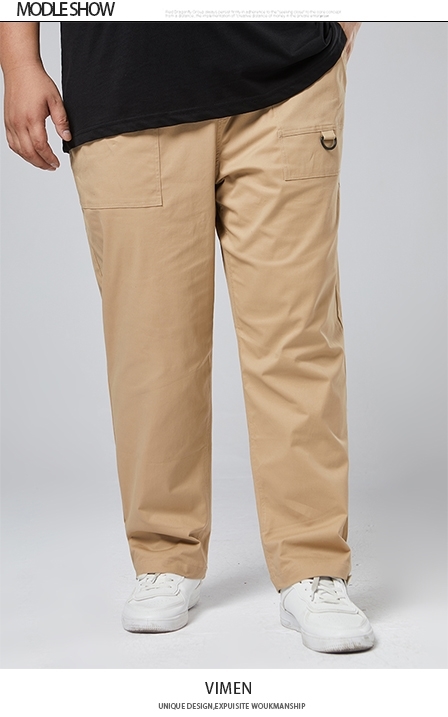 Picture of 【VIMEN】Pull Up Men's Pants With Drawstring