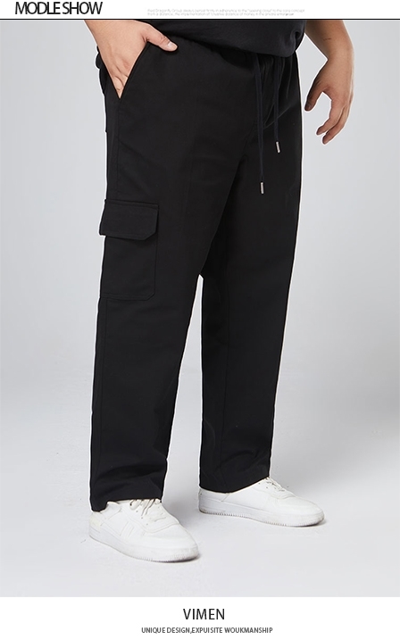 Picture of 【VIMEN】Elastic Waist Men Cargo Pants(42-50)