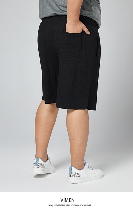 Picture of 【VIMEN】Print Sweat Plus Size Men Shorts