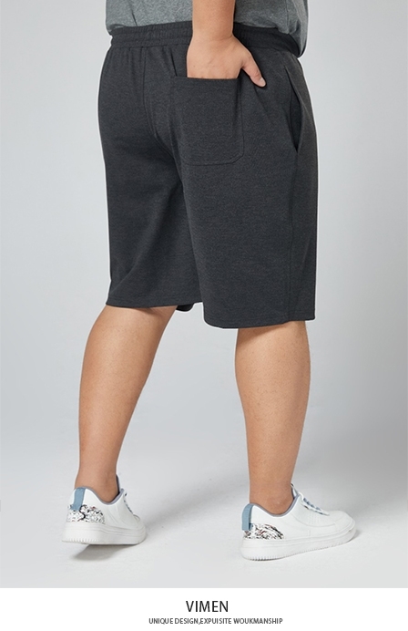 Picture of 【VIMEN】Print Sweat Plus Size Men Shorts