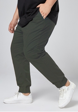 Picture of 【VIMEN】Plain Mens Plus Size Chino Jogger Pants