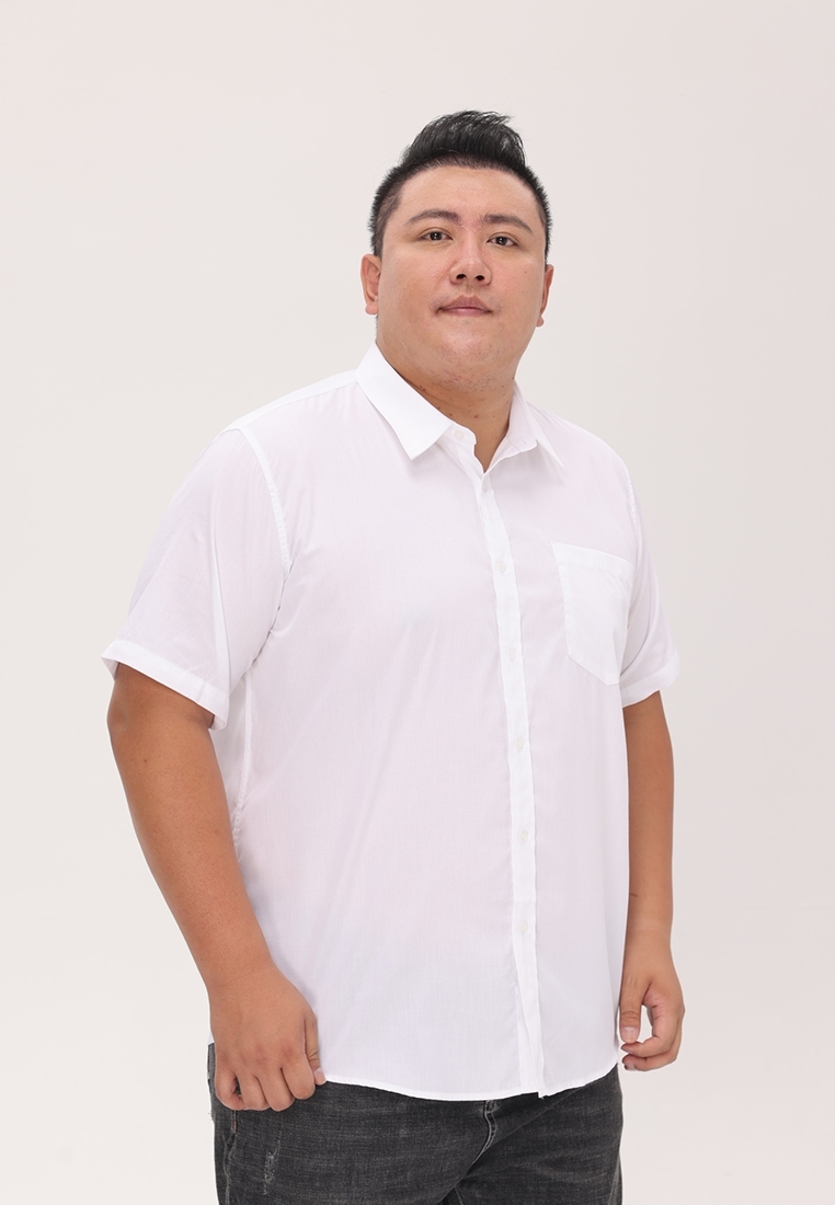 Picture of Men Short Sleeve Jacquard Shirt