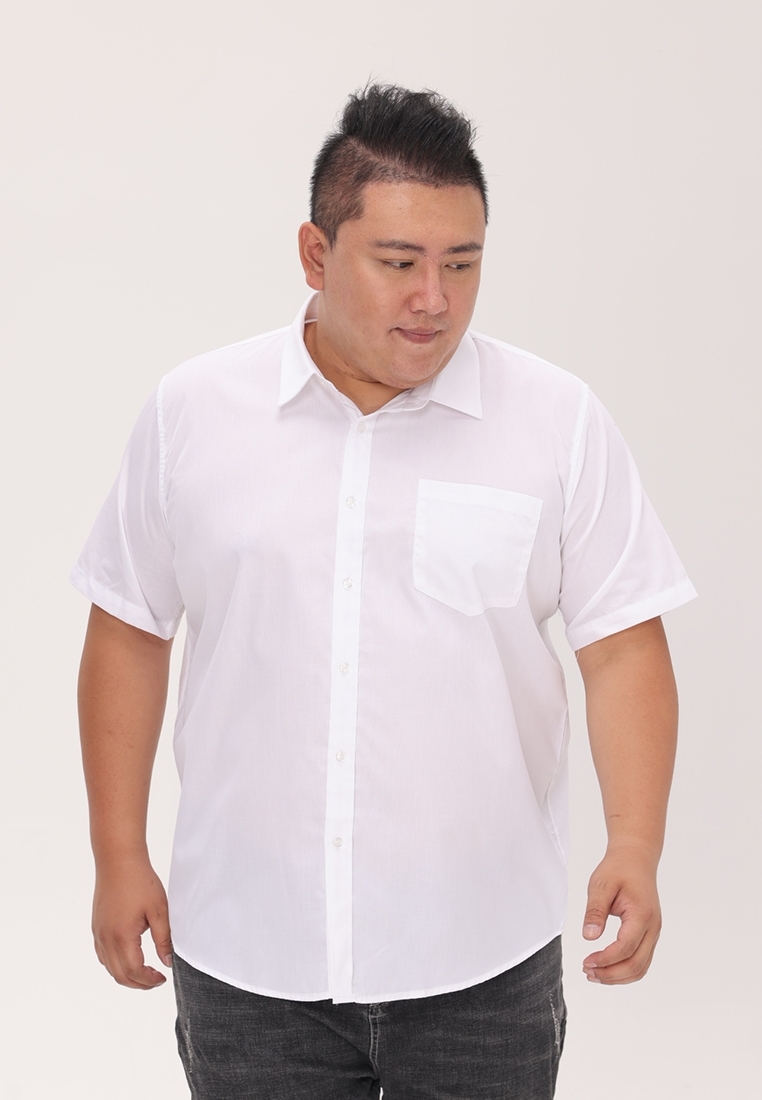 Picture of Men Short Sleeve Jacquard Shirt