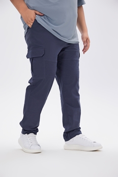 Picture of 【VIMEN】Plus Size New Men Cargo Pants