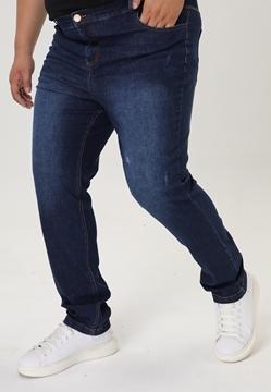 Picture of 【VIMEN】Plus Size Men Stretchable ripped Jeans