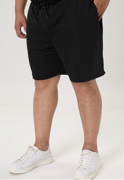 Picture of Men Plus Size Sports Shorts With Zip