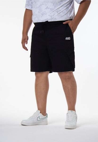 Picture of 【VIMEN】 Elastic Waist Cargo Shorts