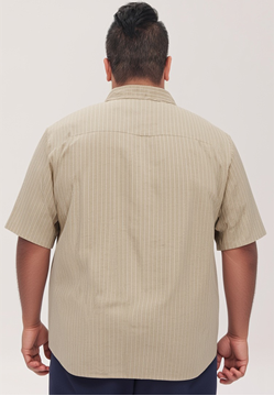 Picture of Men Stripe Short Sleeve Shirt