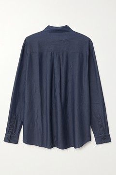 Picture of Men Denim Long Sleeve Casual Shirt