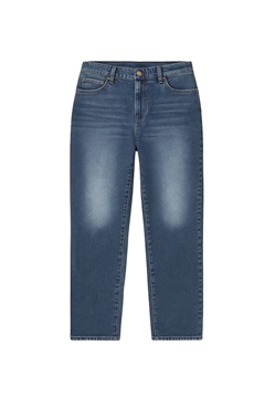 Picture of VIMEN-Washed Faded Denim Jeans