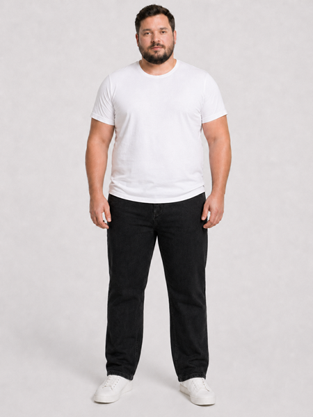 Picture of VIMEN Big Size Men Basic Jeans