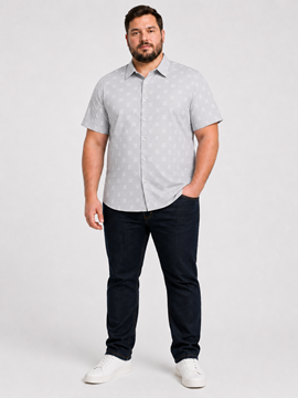 Picture of 【VIMEN】Iron Free SS Shirt