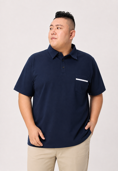 Picture of 【VIMEN】Front Pocket POLO Shirt
